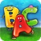 With the fun-loving Letter Buddies characters an Alphabet App that teaches letters, beginning sounds, vocabulary and more