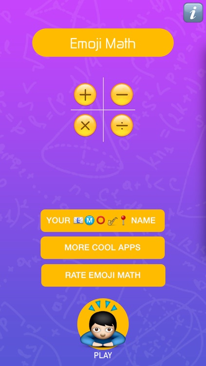 Emoji Math Game Free - Tap Fast to Win Emoticon Points and be The Best Quick Genius