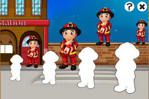 A Firefighter Learning Game for Children: Puzzles, games and riddles with firemen screenshot 4