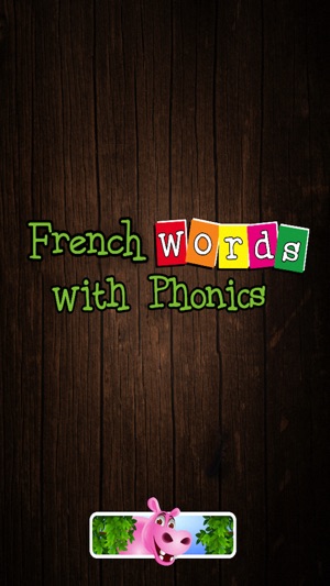 First French words with phonics: educati