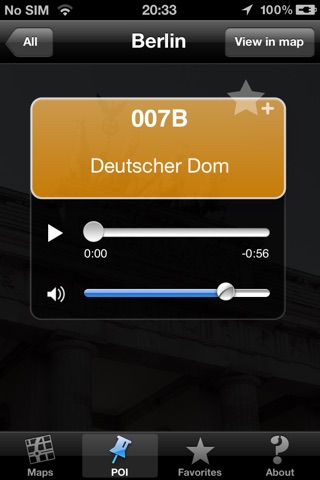 Berlin touristic audio guide (english audio) screenshot 3