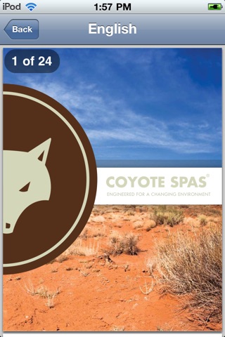 Coyote Spas screenshot 2