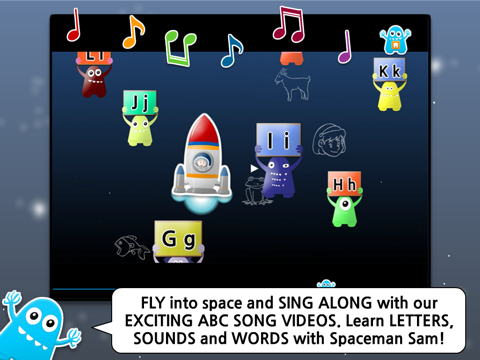 Alphabet Space Mission HD (UK English) Lite screenshot 4