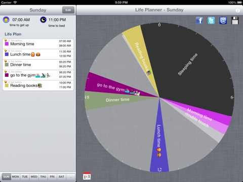 Life Planner for iPad screenshot 3