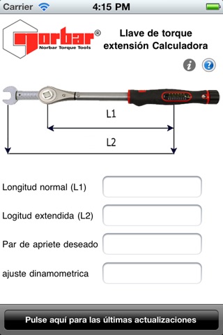 Torque Wrench Extension Calc. screenshot 2