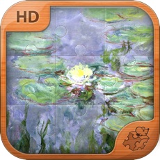 Activities of Claude Monet Jigsaw Puzzles  - Play with Paintings. Prominent Masterpieces to recognize and put toge...