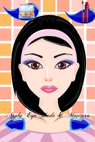 Princess makeup – Dress up Game – Top free game for fashionable ladies, star glamor girls, celebrity teens and movie actress’s beauty makeover lovers screenshot 2