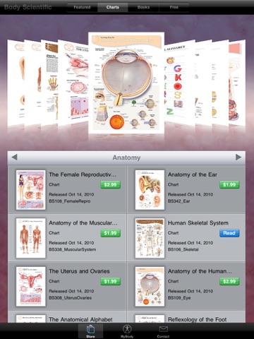Body Scientific Charts and Books screenshot 2