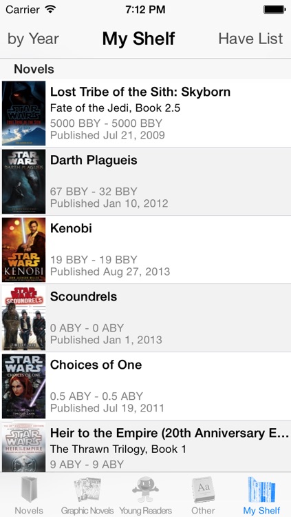 Star Wars Books Collector screenshot-4
