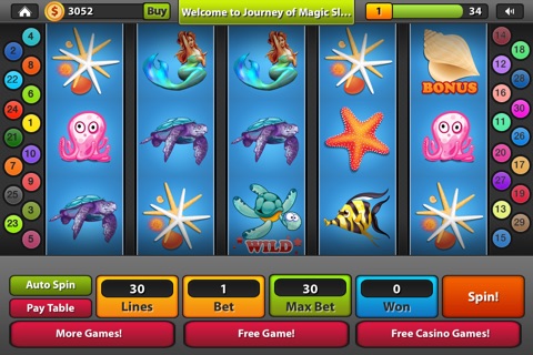 Sea Fantasy Slots !! screenshot 3