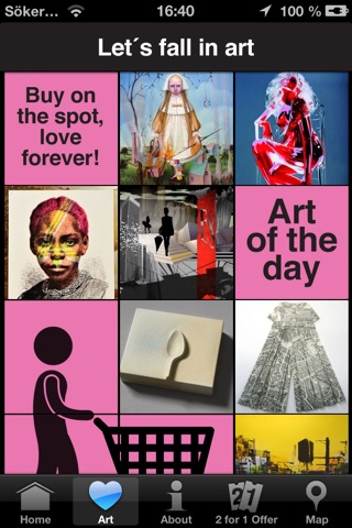 Affordable Art Fair Stockholm 2013 screenshot 2