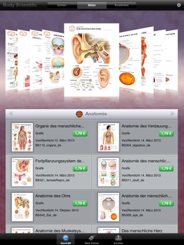 Body Scientific Charts and Books screenshot 2