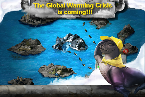 Polar Scouts - Polar seals defeating Global Warming to save Earth screenshot 2