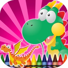 Activities of Coloring Book Dragons
