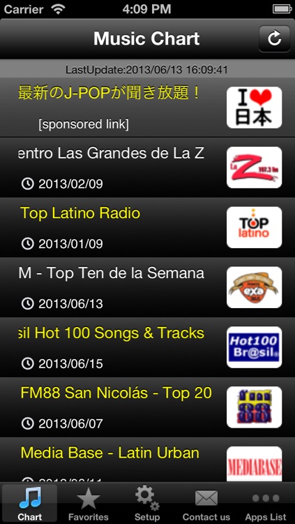 Latin Hits! (Free) - Get The Newest Latin American music charts!