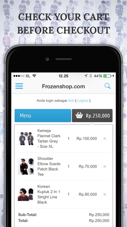 Frozenshop.com - Toko Baju Pria screenshot-3