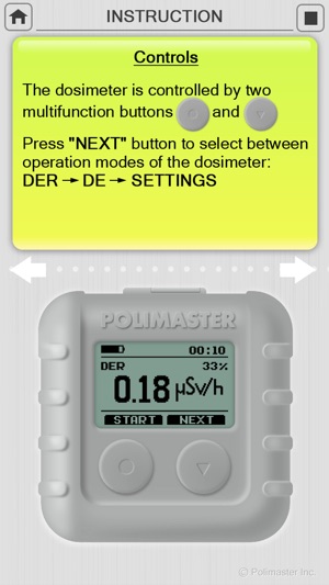 Polimaster PM1610 Interactive Manual(圖2)-速報App