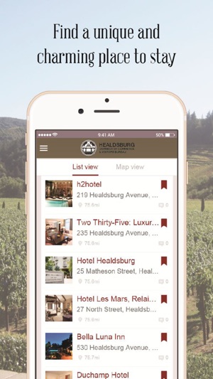 Healdsburg Hub – Your Stop For Info on  Wineries, Restaurant(圖3)-速報App