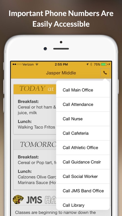 How to cancel & delete Jasper Middle School - Indiana from iphone & ipad 4