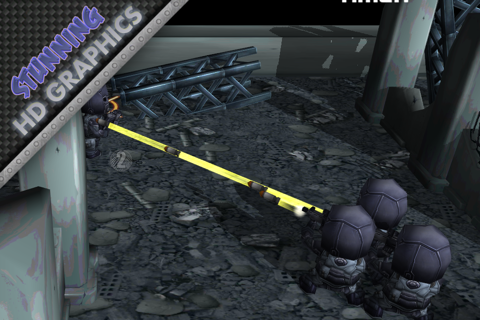 Ninja Blade Infinity dual stick arcade action screenshot 2