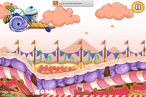 A Sweet Frozen Ice Cream Sugar Race of Strawberry Candi screenshot 2