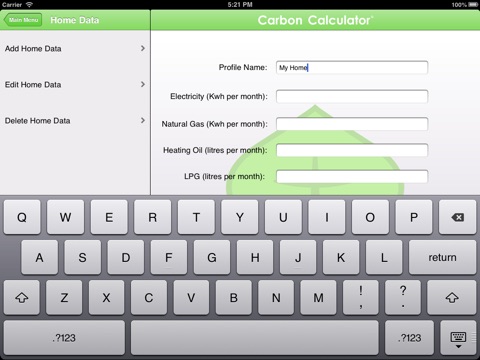 Carbon Calculator screenshot 2