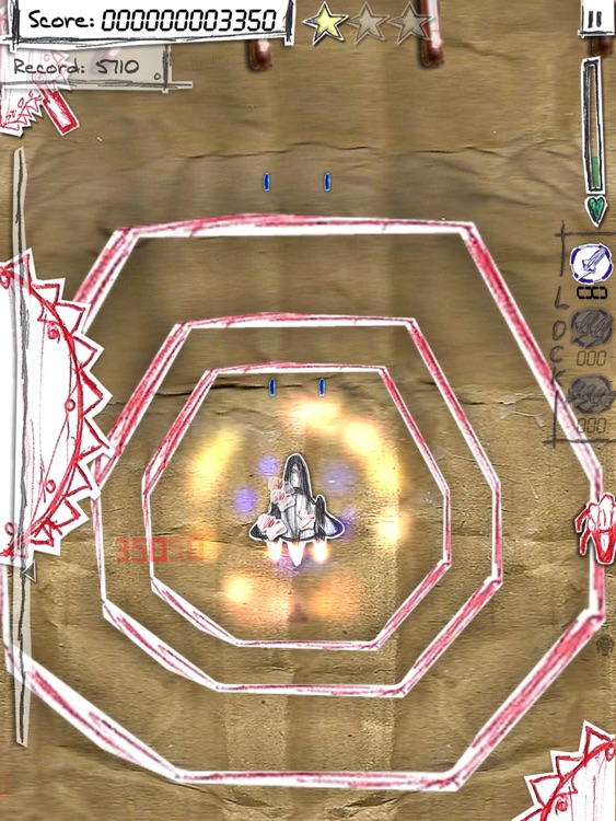 Shock-X. HD - Space shooter wars paper screenshot-4