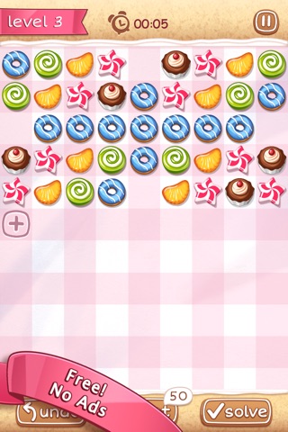 Match Donuts & Candies - Sweet Puzzle Game screenshot 2