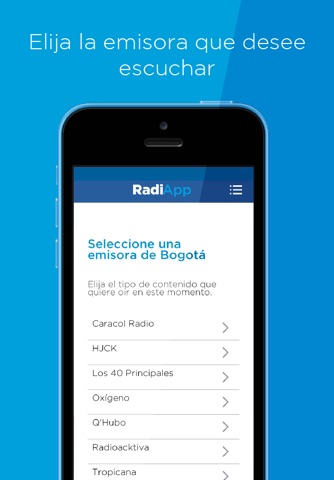RadiApp screenshot 2
