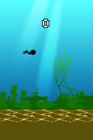 Flappy Amazon Waters HD - Top Free underwater fly game screenshot 2