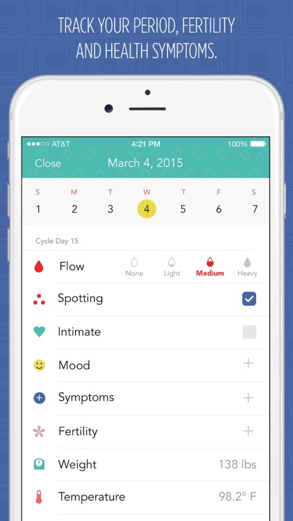 Pink Pad Period & Fertility Tracker Pro