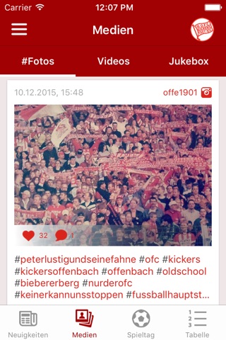 Kickers Offenbach Fans screenshot 4