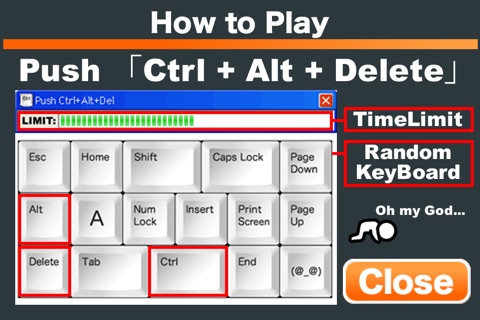 Ctrl Alt Del screenshot 2