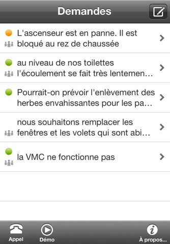 Demandes - d4 Immobilier screenshot 2