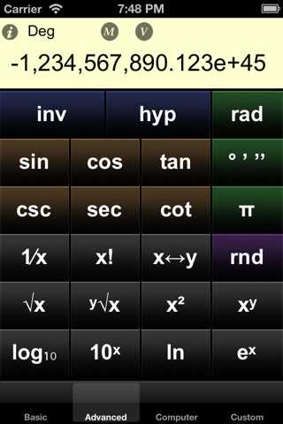 MyCalculator screenshot 2