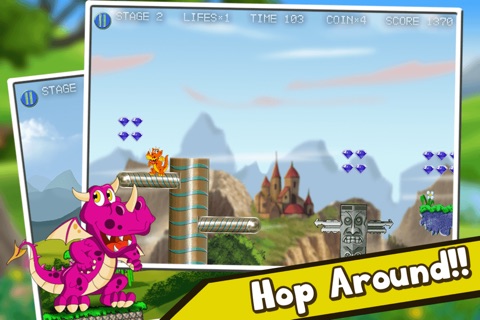 Atlantis Dragons - Super Deer World Adventure Game FREE screenshot 2