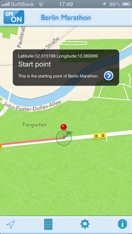 GPS-R for Berlin Marathon