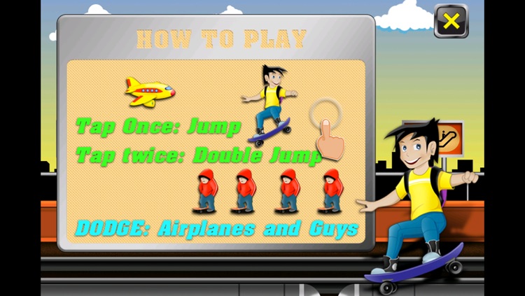 Subway Skaters - Run Against Racers and Planes and Skateboard Surfers