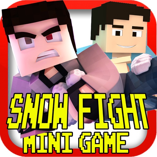 SNOWBALL FIIIIGHT! MC BLOCK MINI GAME with Survival Multiplayer