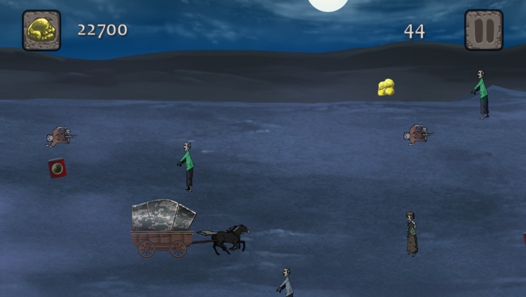 Evil Zombie Wagon Trail screenshot-3