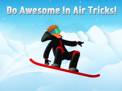 Escape the Avalanche Multiplayer Free HD - Extreme Snowboarding Challenge screenshot 4
