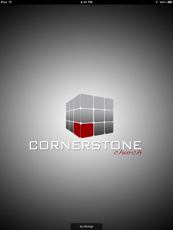 Cornerstone Church App for iPad