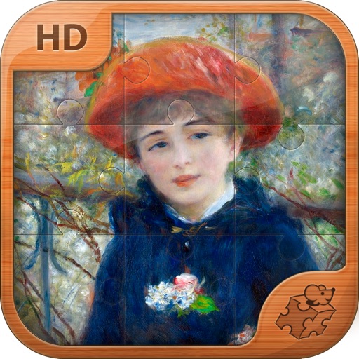 Pierre-Auguste Renoir Jigsaw Puzzles  - Play with Paintings. Prominent Masterpieces to recognize and put together iOS App