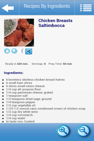 Recipes by Ingredients screenshot 2