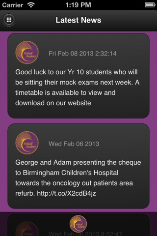 Walsall Academy screenshot 2