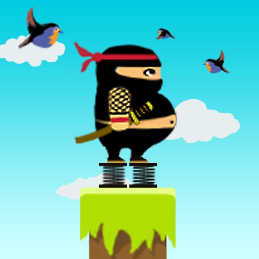 Fat Ninja Love Spring iOS App