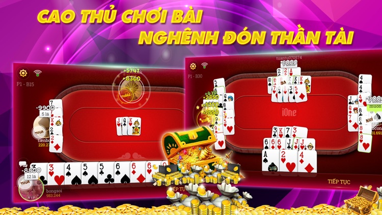 Game bai iOnline: Tien len, ta la online screenshot-4