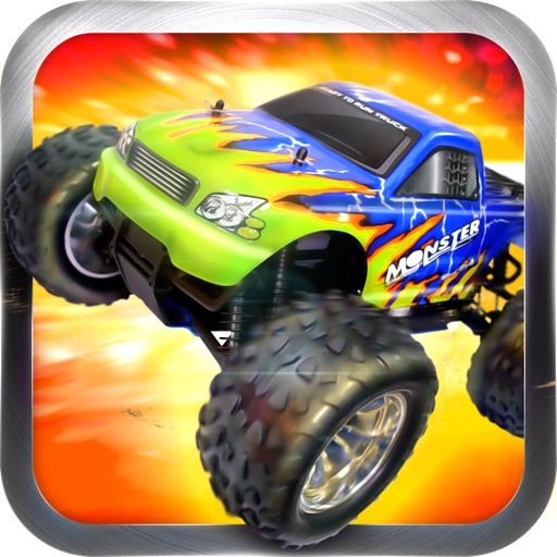 A Mega Monster Truck Run ATV Series - Racing in the Extreme Mud Temple iOS App