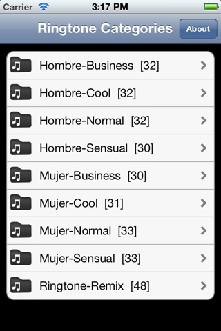 300+ Human Voice Ringtones & Notifications (Spanish Edition) screenshot 2