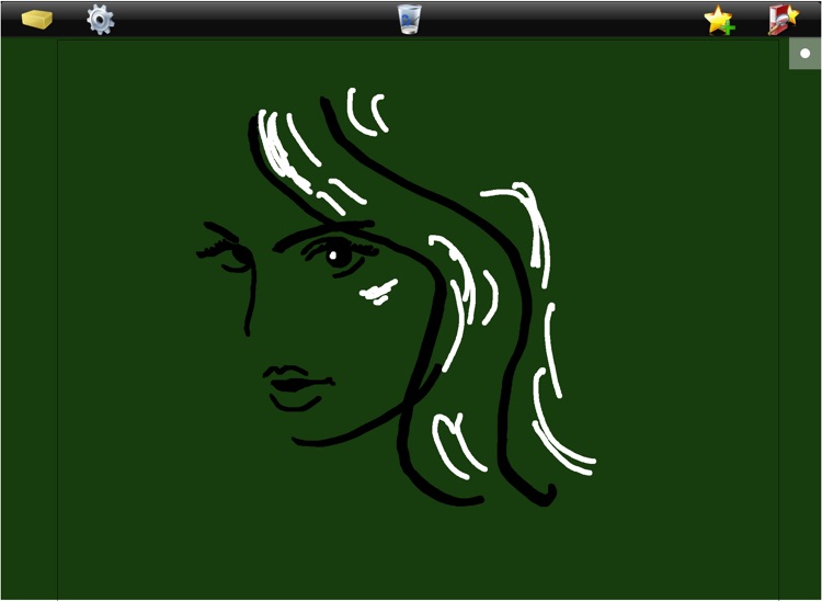 School Blackboard iPad - Write note draw doodle and color - Handwriting - Free screenshot-3